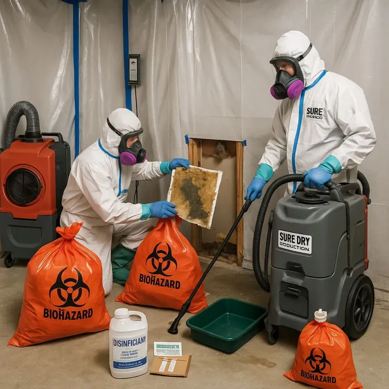 Contaminated Water Handling Protocols process in Concord, WI