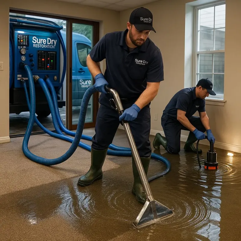 Water Extraction and Removal process in Concord, WI